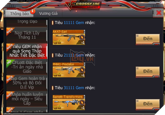 Tưng bừng đón chào chuỗi sự kiện 20/11 cùng CrossFire Legends 7