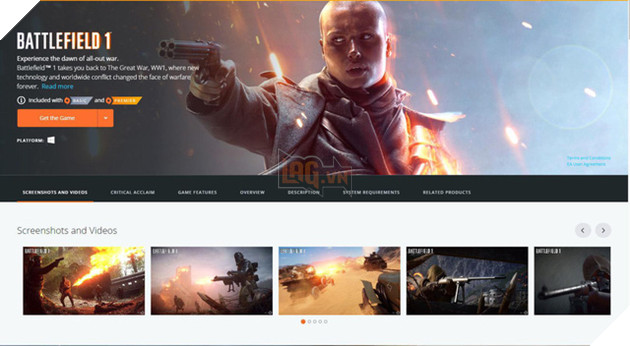 Giảm giá 88%, bom tấn Battlefield 1 chỉ còn 3$ - Ảnh 1.