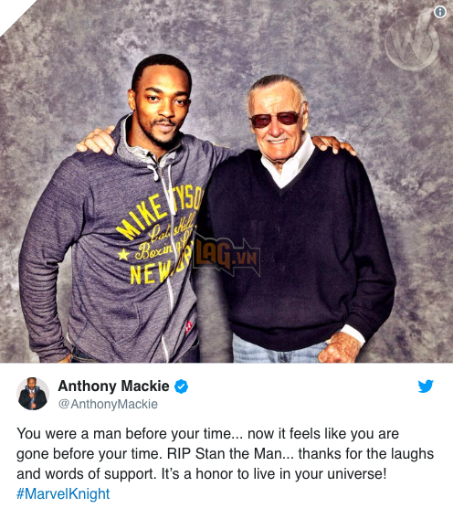 Dàn sao phim Marvel và nhiều nghệ sĩ khác cùng tưởng nhớ Stan Lee sau tin cha đẻ các siêu anh hùng qua đời - Ảnh 9.