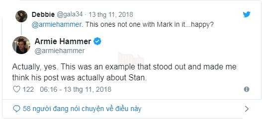 Nam tài tử Armie Hammer chỉ trích những nghệ sĩ up hình selfie của mình với Stan Lee 4