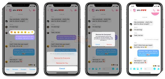 Tính năng rút lại tin nhắn đã gửi của Facebook Messenger không thần thánh như bạn nghĩ, gửi nhầm tin nhắn vẫn có thể lãnh đủ hậu quả - Ảnh 1.