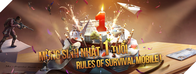 Cộng đồng Rules of Survival Mobile TP.HCM háo hức tham dự big offline nhân dịp Sinh Nhật ROS 1 tuổi vào cuối tuần này 18/11 2
