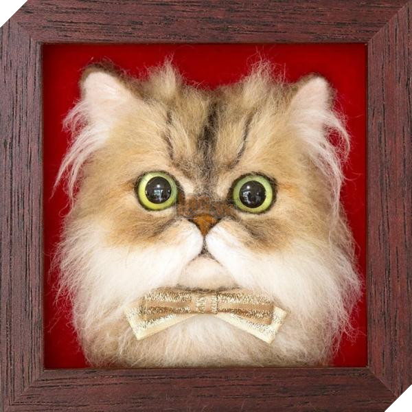artist makes hyper realistic cats using felted wool and the result is wonderful 5b51cb4e7388d 880
