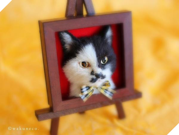 artist makes hyper realistic cats using felted wool and the result is wonderful 5b51cb5cc504f 880