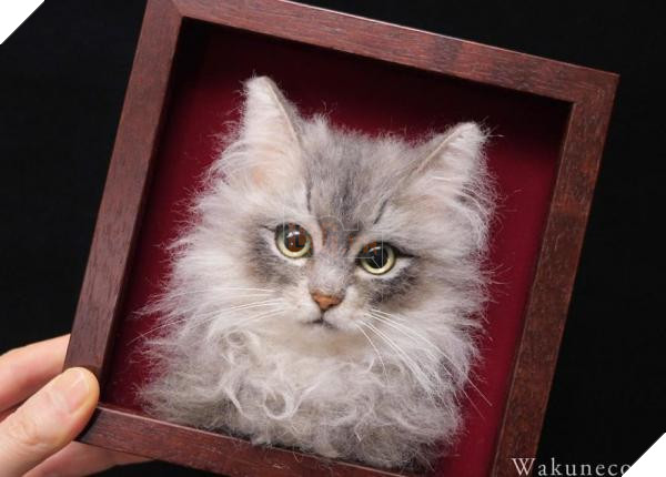 artist makes hyper realistic cats using felted wool and the result is wonderful 5b51cb66dcfeb 880