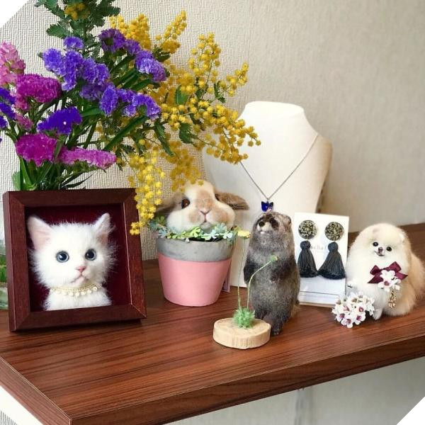 artist makes hyper realistic cats using felted wool and the result is wonderful 5b51cb6910985 880