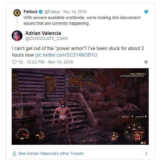 Ngập tràn bug, đây là lý do vì sao Fallout 76 xứng đáng là bom xịt tệ hại nhất 2018 - Ảnh 1.