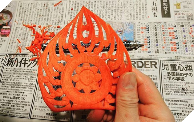 Xem màn tỉa rau củ siêu đẳng của cao thủ Nhật Bản khiến game thủ lác cả mắt - Ảnh 9.