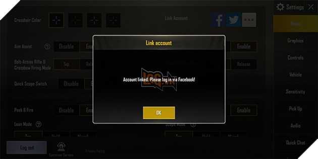 PUBG Mobile VNG: Hướng dẫn cách liên kết tài khoản Facebook với PUBG Mobile Việt Nam để không bị mất thông tin 8