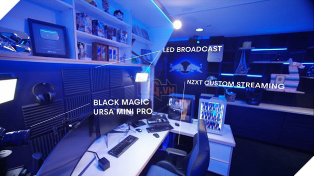 Bên trong studio khủng của hot streamer hàng đầu thế giới: Thiên đường công nghệ đội lốt tầng hầm - Ảnh 1.