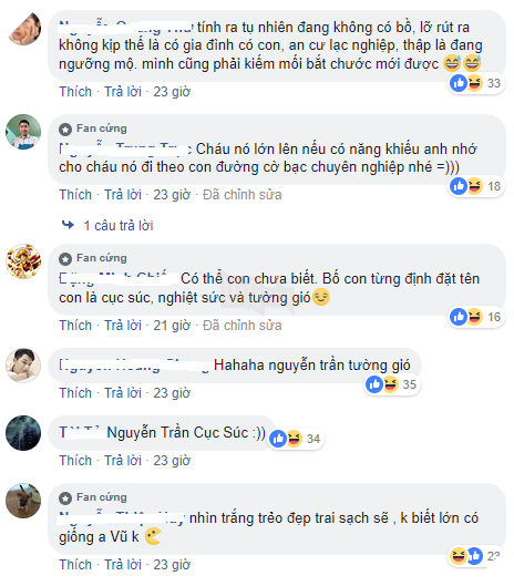 QTV chính thức khoe quý tử đầu lòng, không phải Nguyễn Trần Tường Gió mà là Kha Long