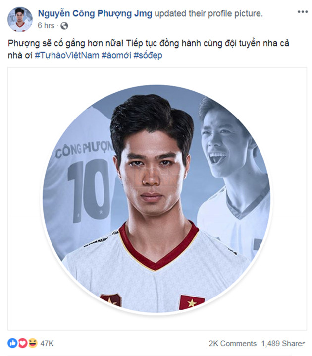 Công Phượng, Xuân Trường, Quang Hải bất ngờ khoe áo đấu mới khi AFF Cup vào giai đoạn then chốt