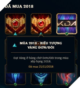 Hãy đăng nhập LMHT ngay bây giờ, phần thưởng Xếp hạng mùa giải 2018 đã chính thức được trao tặng - Ảnh 2.