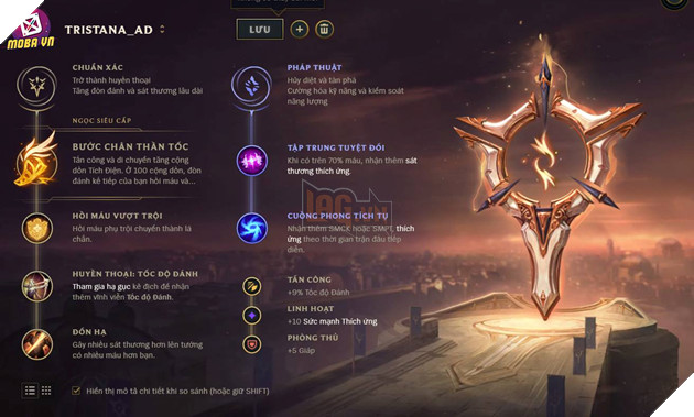 LMHT - Tổng hợp toàn bộ bảng ngọc siêu mạnh dành cho Xạ Thủ giai đoạn mùa 9 - 2019 17