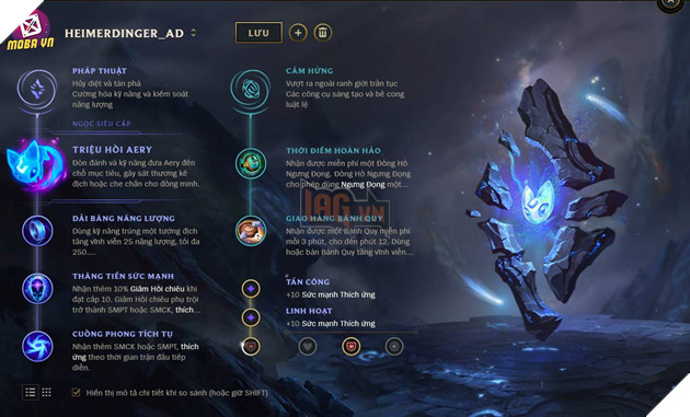 LMHT - Tổng hợp toàn bộ bảng ngọc siêu mạnh dành cho Xạ Thủ giai đoạn mùa 9 - 2019 5