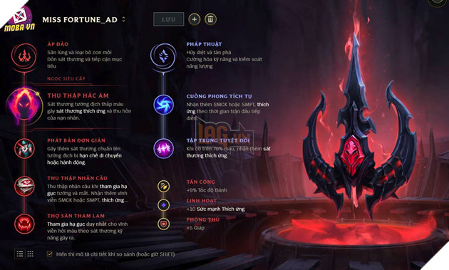 LMHT - Tổng hợp toàn bộ bảng ngọc siêu mạnh dành cho Xạ Thủ giai đoạn mùa 9 - 2019 14