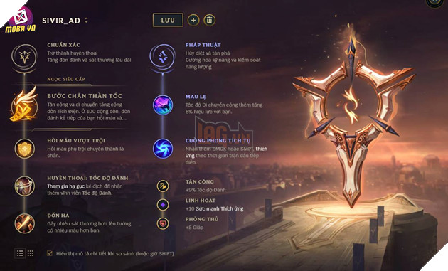 LMHT - Tổng hợp toàn bộ bảng ngọc siêu mạnh dành cho Xạ Thủ giai đoạn mùa 9 - 2019 16