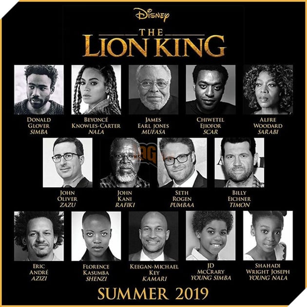 
Dàn cast Vua Sư Tử