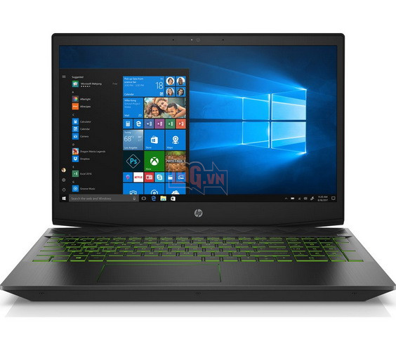 mặt trước laptop HP Pavilion Gaming 15 