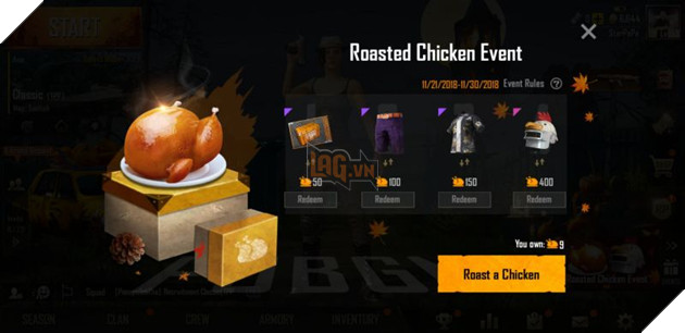 PUBG Mobile: Hướng dẫn nhận skin miễn phí không cần Royale Pass Seasson 4 2