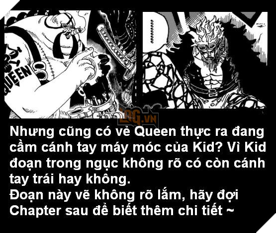 Góc Soi Mói One Piece 925 trước khi tiến tới 926 - Queen King lộ diện, Kid bị có lẽ đã bị bẻ mất tay trái 35