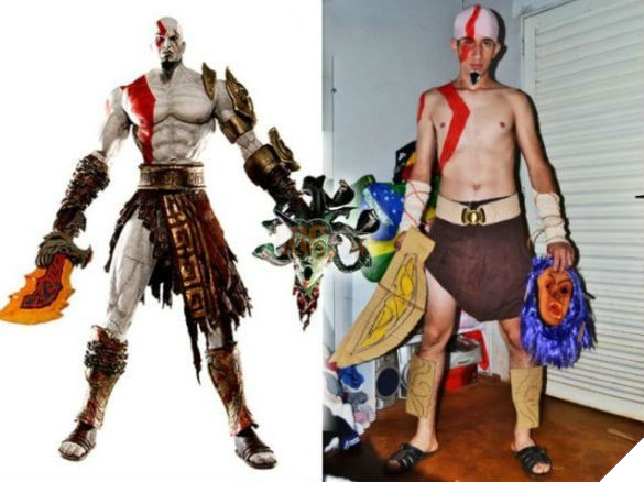 Cười rụng rốn với những màn cosplay lầy lội khó đỡ - Ảnh 2.