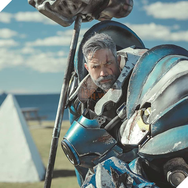 Overwatch: Choáng ngợp với bộ ảnh Reinhardt cực chất và đúng size khổng lồ 2