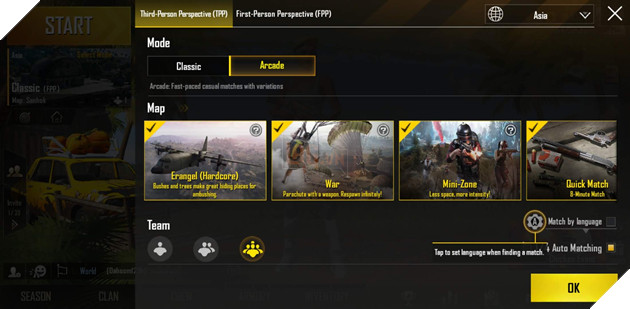 PUBG Mobile VNG: Hướng dẫn lên rank nhanh nhất khi chơi PUBG Mobile VNG 2