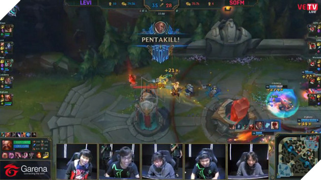 All-Star Việt Nam 2018 - Chế độ 5v5: Lớp học Thầy Ba Vô địch King of Celeb, Levi đánh bại SofM đầy kịch tính trong game đấu Captain Mode - Ảnh 8.