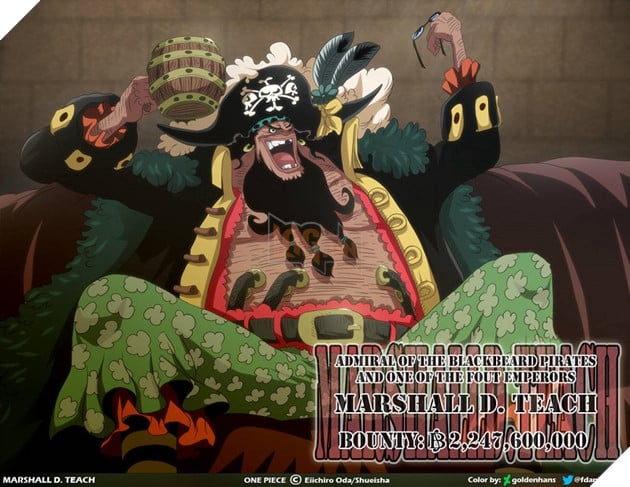 One Piece 928 - 10 sự thật bất ngờ mà bạn không tưởng được về thân thế của Marshall D. Teach Râu Đen  3