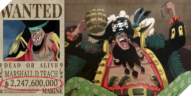 One Piece 928 - 10 sự thật bất ngờ mà bạn không tưởng được về thân thế của Marshall D. Teach Râu Đen 