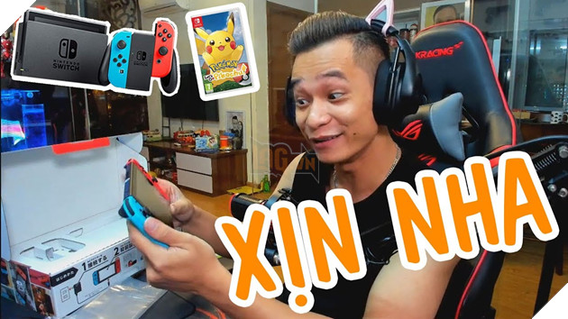 Káº¿t quáº£ hÃ¬nh áº£nh cho Äáº­p Há»p Nintendo Switch VÃ  ChÆ¡i Thá»­ Game PokÃ©mon Let's Go Pikachu - Mixigaming