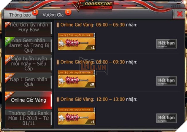 CrossFire Legends: Nhận ngay vũ khí VIP với giá cực ưu đãi nhân dịp đón chào tháng 12 6