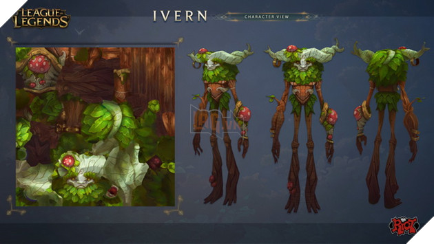 LMHT: Riot Games hé lộ thêm trang phục mới, dự đoán sẽ là Ivern Tiên Hắc Ám 4