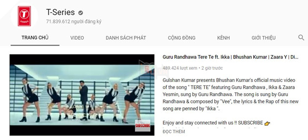 Kiếm về gần 300 nghìn sub, PewDiePie vượt mặt T-series, giành lại vị trí ông hoàng Youtube 