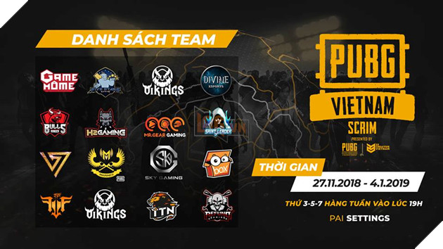 PUBG Việt Nam SCRIM: Tổng hợp kết quả và xếp hạng ngày thi đấu đầu tiên - GameHome áp đảo, Devine xếp hạng 13 2