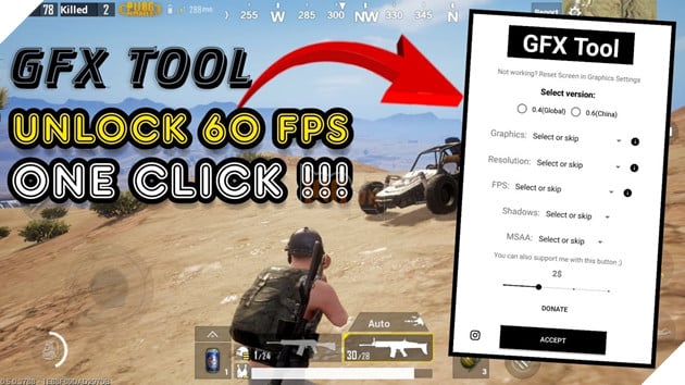 PUBG Mobile VNG: Huong dan dung GFX Tool de choi PUBG Mobile VNG setting HDR o may cau hinh yeu PUBG Mobile VNG: Hướng dẫn dùng GFX Tool để chơi PUBG Mobile VNG setting HDR ở máy cấu hình yếu