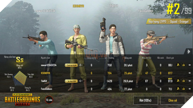 PUBG Mobile VN – Những thay đổi sau đây sẽ khiến bạn muốn chuyển ngay sang phiên bản VN thay vì bản global như trước - Ảnh 6. PUBG Mobile VN – Những thay đổi sau đây sẽ khiến bạn muốn chuyển ngay sang phiên bản VN thay vì bản global như trước - Ảnh 6.