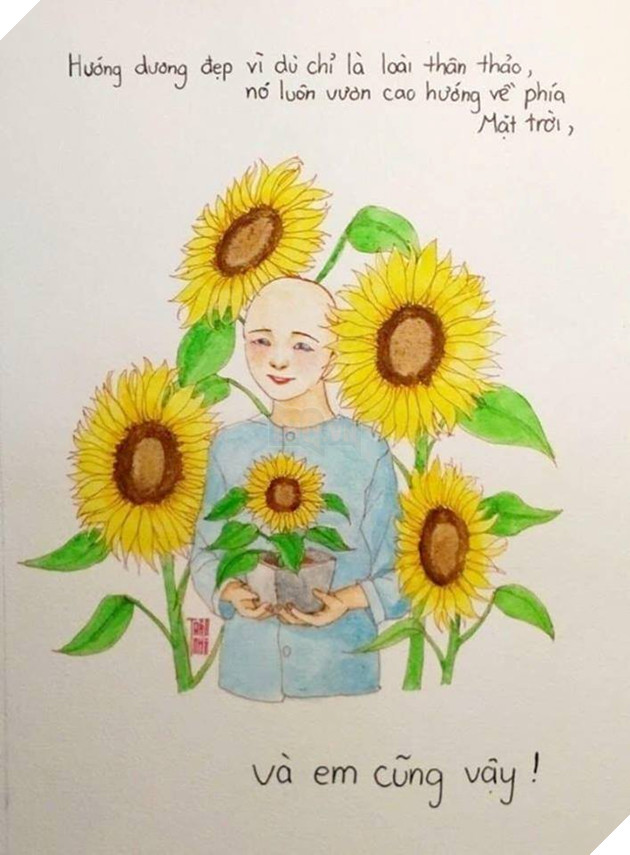 Tổng hợp những hình ảnh hợp lệ cho sự kiện share hoa hướng dương trên Facebook góp quỹ cho bệnh nhi Ung Thư Phần 1  8