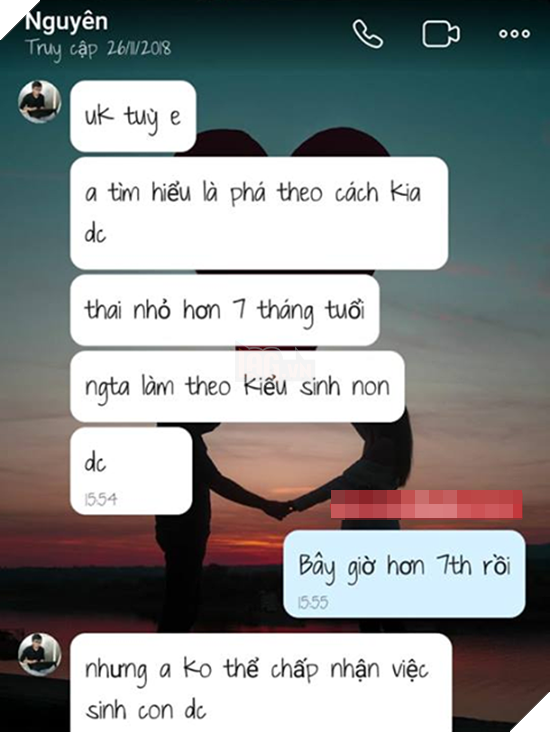 Nam sinh Dai hoc bat ban gai sinh non de bo thai 7 thang: Anh yeu nguoi khac roi, pha di, chi anh huong xiu thoi a! 6 Nam sinh Đại học bắt bạn gái sinh non để bỏ thai 7 tháng: Anh yêu người khác rồi, phá đi, chỉ ảnh hưởng xíu thôi à!