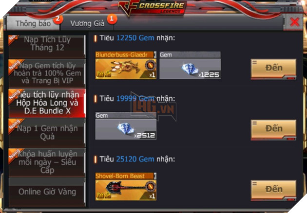 CrossFire Legends: Mua Rank thang 12 chinh thuc khoi tranh cung hang loat su kien hot 4 CrossFire Legends: Mùa Rank tháng 12 chính thức khởi tranh cùng hàng loạt sự kiện hot 4