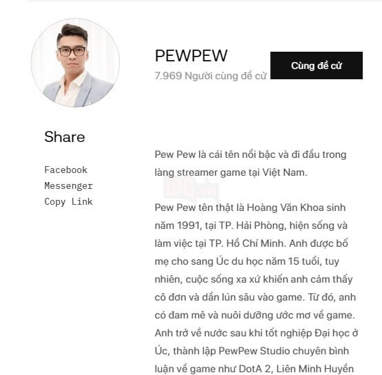 Pewpew, Viruss đứng top đề cử hạng mục Hot Influencer của We Choice Awards, Misthy và Refund Gaming cũng góp mặt - Ảnh 1. Pewpew, Viruss đứng top đề cử hạng mục Hot Influencer của We Choice Awards, Misthy và Refund Gaming cũng góp mặt - Ảnh 1.