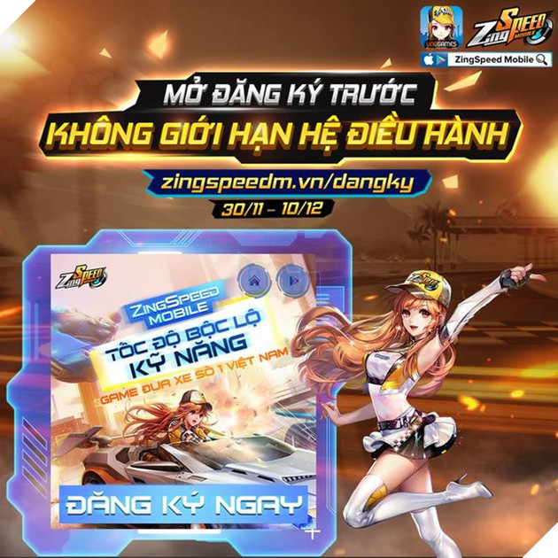 Hon 50.000 game thu “dat gach” cho ZingSpeed Mobile Hơn 50.000 game thủ “đặt gạch” chờ ZingSpeed Mobile