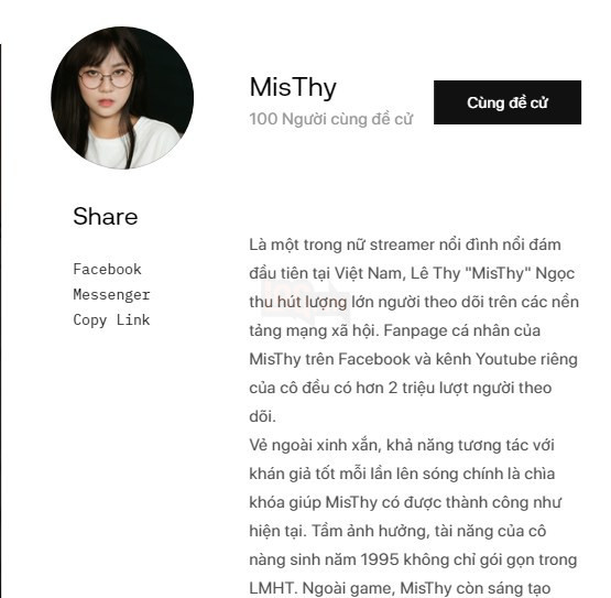 Pewpew, Viruss đứng top đề cử hạng mục Hot Influencer của We Choice Awards, Misthy và Refund Gaming cũng góp mặt - Ảnh 4. Pewpew, Viruss đứng top đề cử hạng mục Hot Influencer của We Choice Awards, Misthy và Refund Gaming cũng góp mặt - Ảnh 4.