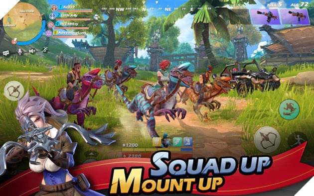 Ride Out Heroes: Game Battle Royale sở hữu cơ chế biến hóa nhân vật thành... khủng long - Ảnh 3.