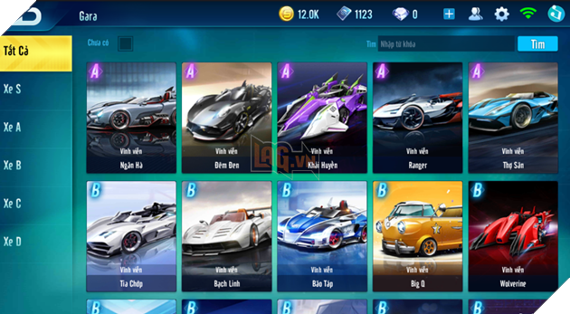 HƯỚNG DẪN CÁCH NÂNG CẤP XE TRONG ZINGSPEED MOBILE 2