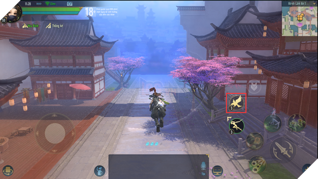 Kiếm Thế Mobile - hướng dẫn chi tiết các phương thức di chuyển trong game 6