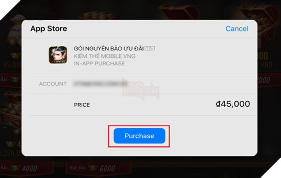 Kiếm Thế Mobile: Hướng dẫn cách nạp thẻ/ Nguyên Bảo an toàn nhất trên mọi phương tiện 7