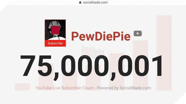 PewDiePie đi vào lịch sử Youtube khi trở thành người đầu tiên cán mốc 75 triệu sub - Ảnh 2.