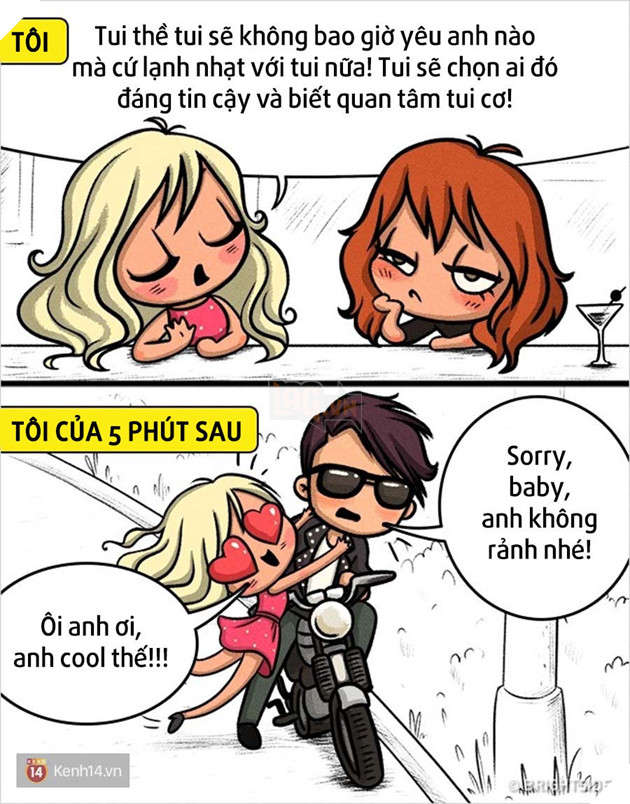 Bộ tranh không thể bỏ qua cho chàng trai nào muốn đi guốc trong bụng người yêu - Ảnh 19.